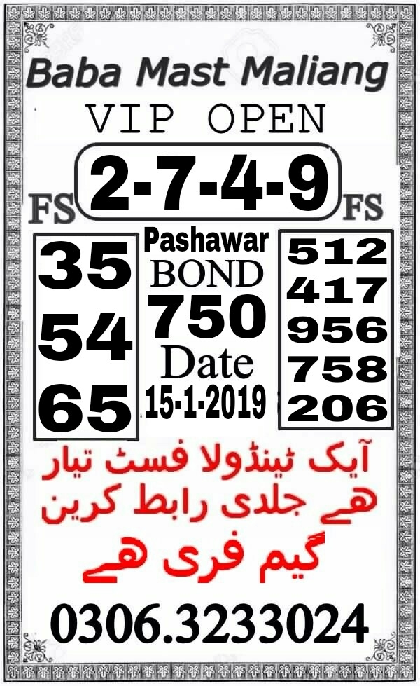Guess Papers All Prizebond
