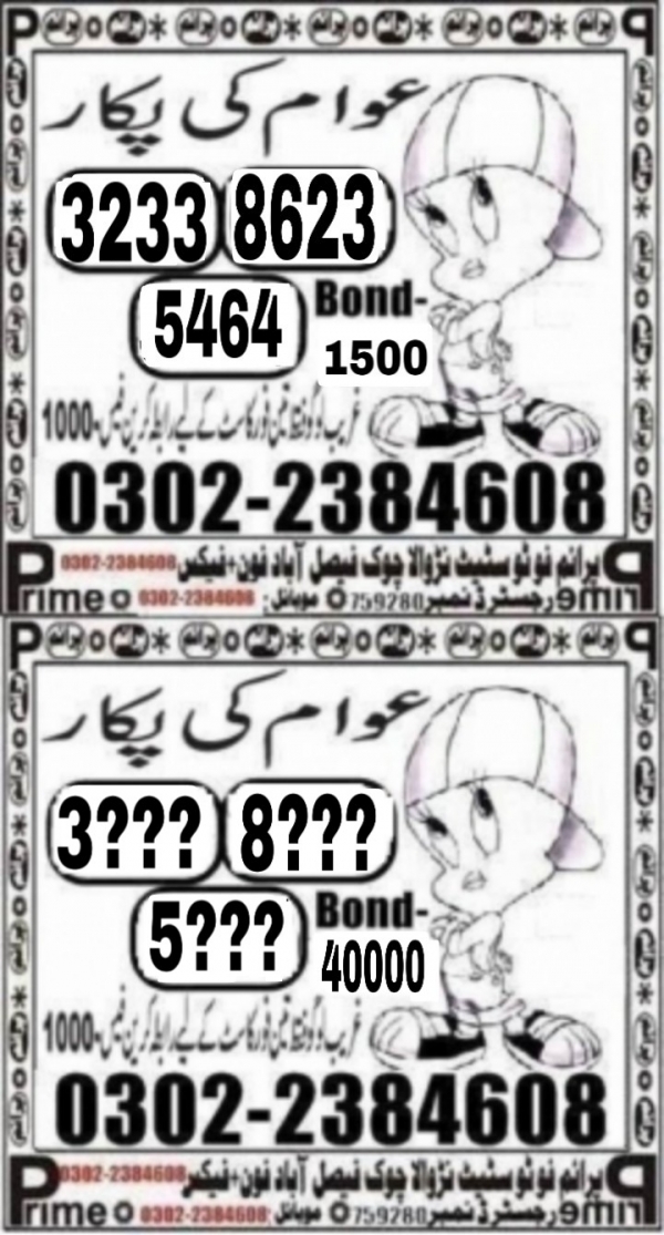 Guess Papers All Prizebond