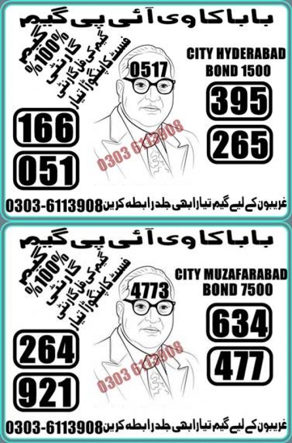 Guess Papers All Prizebond