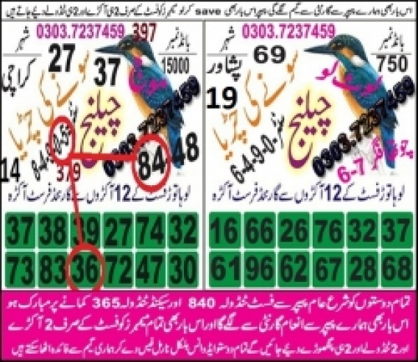 Guess Papers All Prizebond