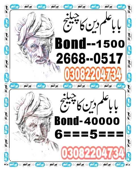 Guess Papers All Prizebond