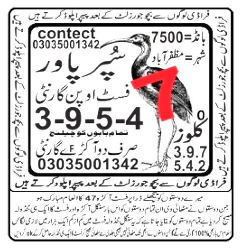 Guess Papers All Prizebond