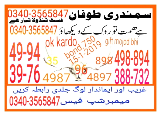 Guess Papers All Prizebond