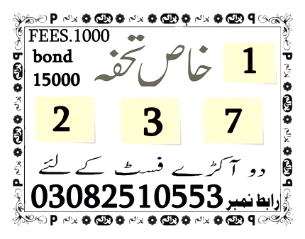 Guess Papers All Prizebond