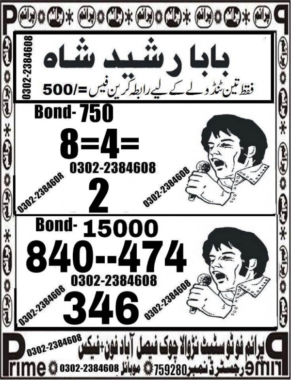 Guess Papers All Prizebond