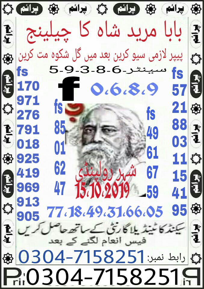 Guess Papers All Prizebond