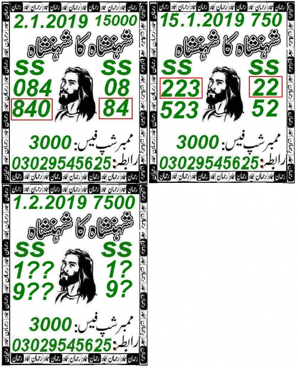 Guess Papers All Prizebond