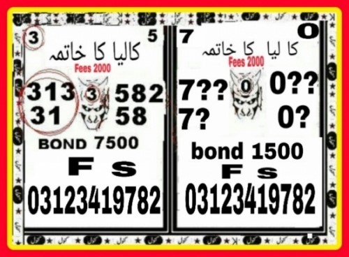 Guess Papers All Prizebond