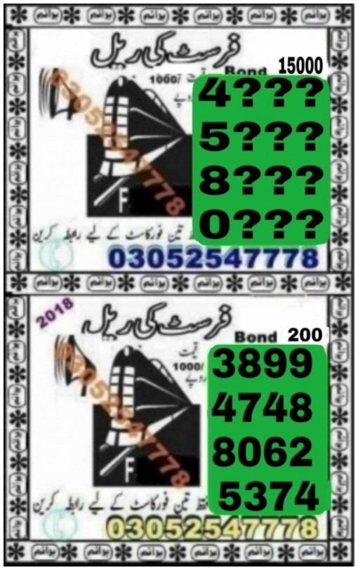 Guess Papers All Prizebond