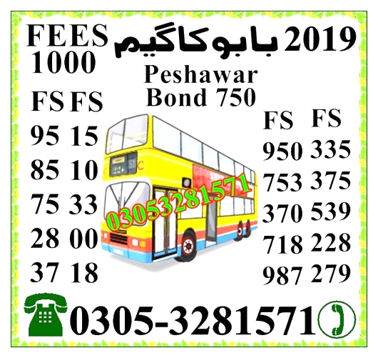 Guess Papers All Prizebond