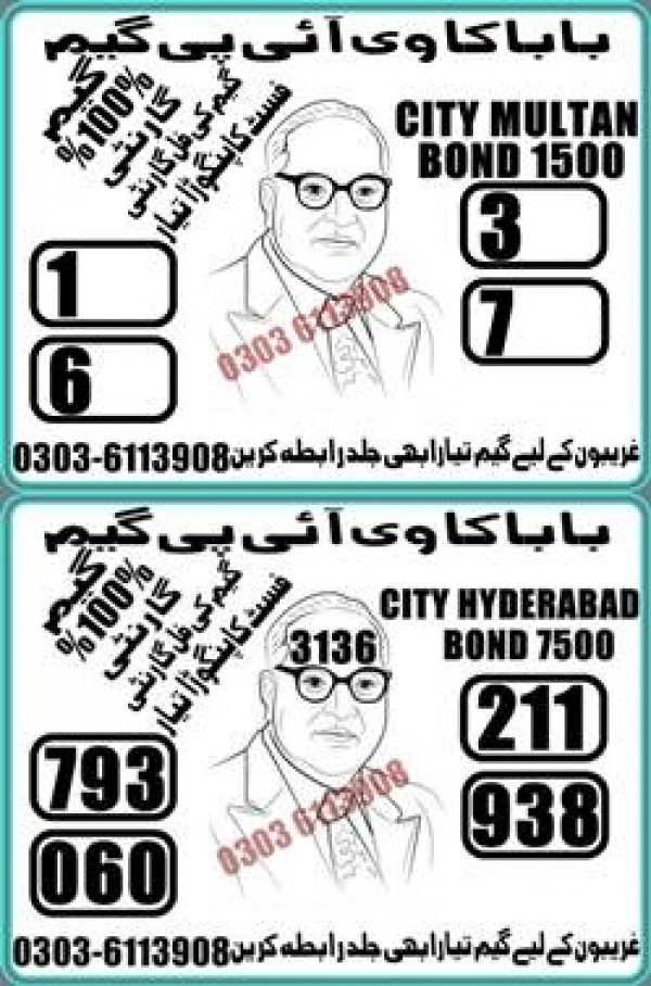 Guess Papers All Prizebond