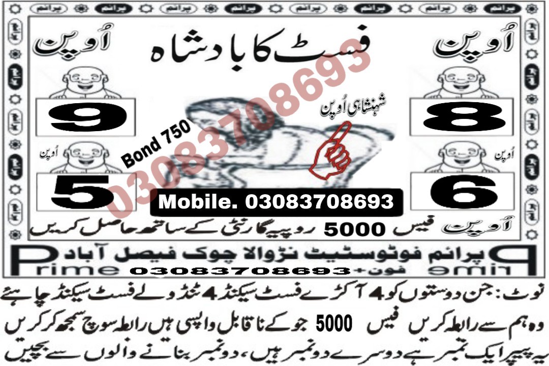 Guess Papers All Prizebond