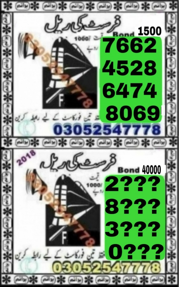 Guess Papers All Prizebond
