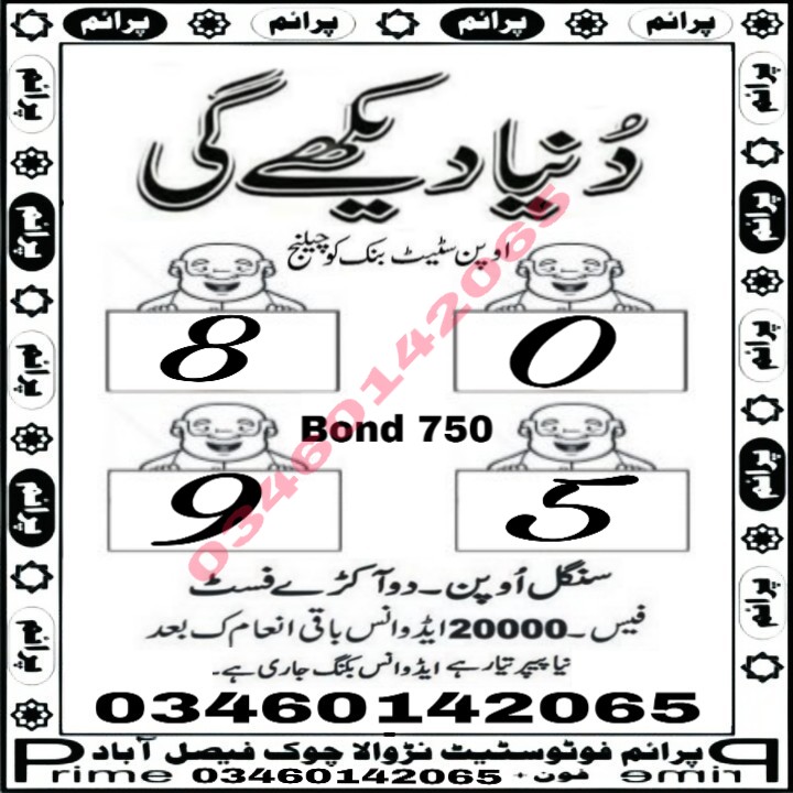Guess Papers All Prizebond