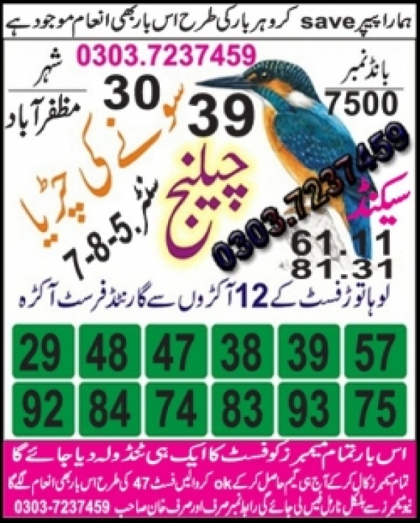 Guess Papers All Prizebond