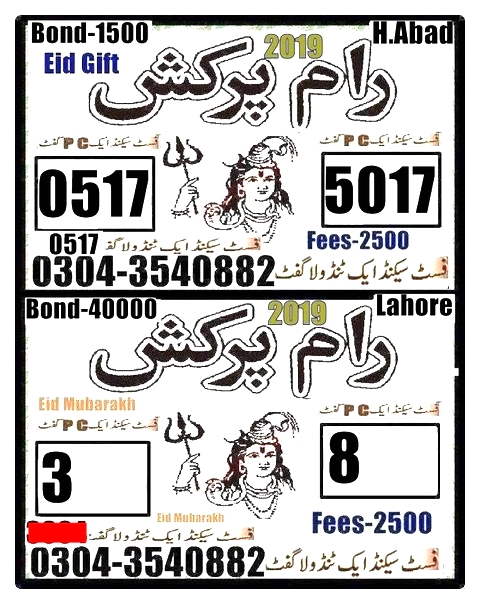 Guess Papers All Prizebond
