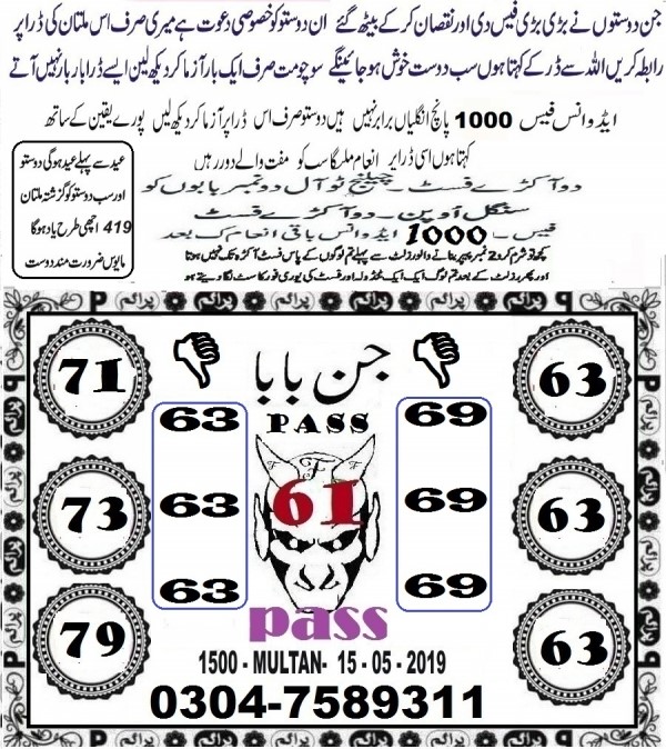 Guess Papers All Prizebond