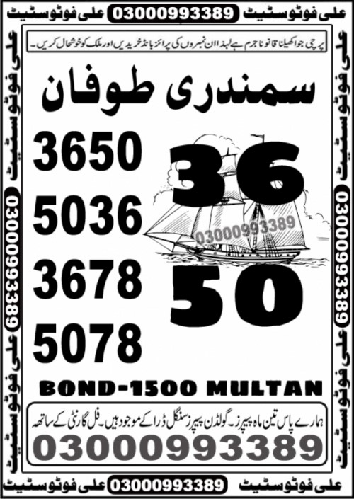 Guess Papers All Prizebond