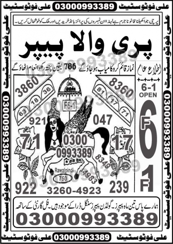 Guess Papers All Prizebond